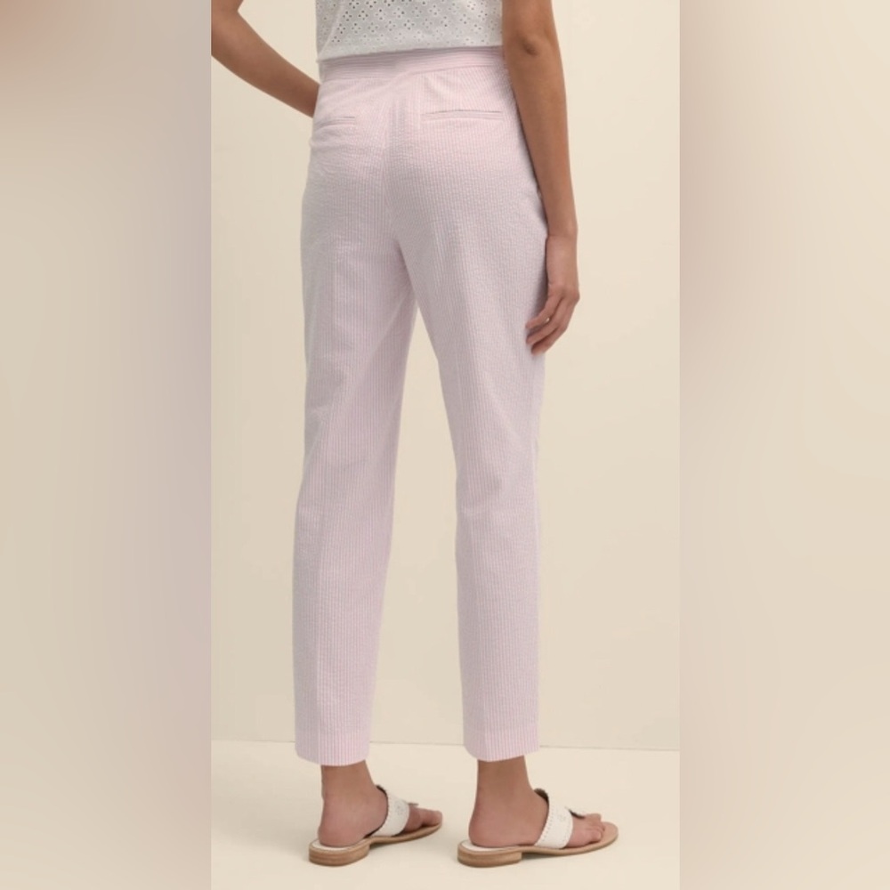 Brooks Brothers Pink/ white striped summer pants - Picture 2 of 11